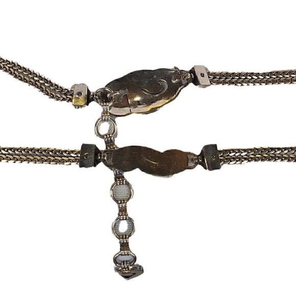 Brighton Bali Hai Silver-tone Chain Belt
